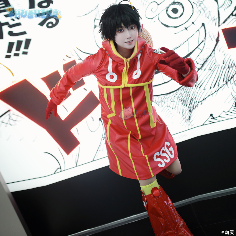 Anime Cosplay Outfit - Monkey D Rufy Egghead Cospaly Costume