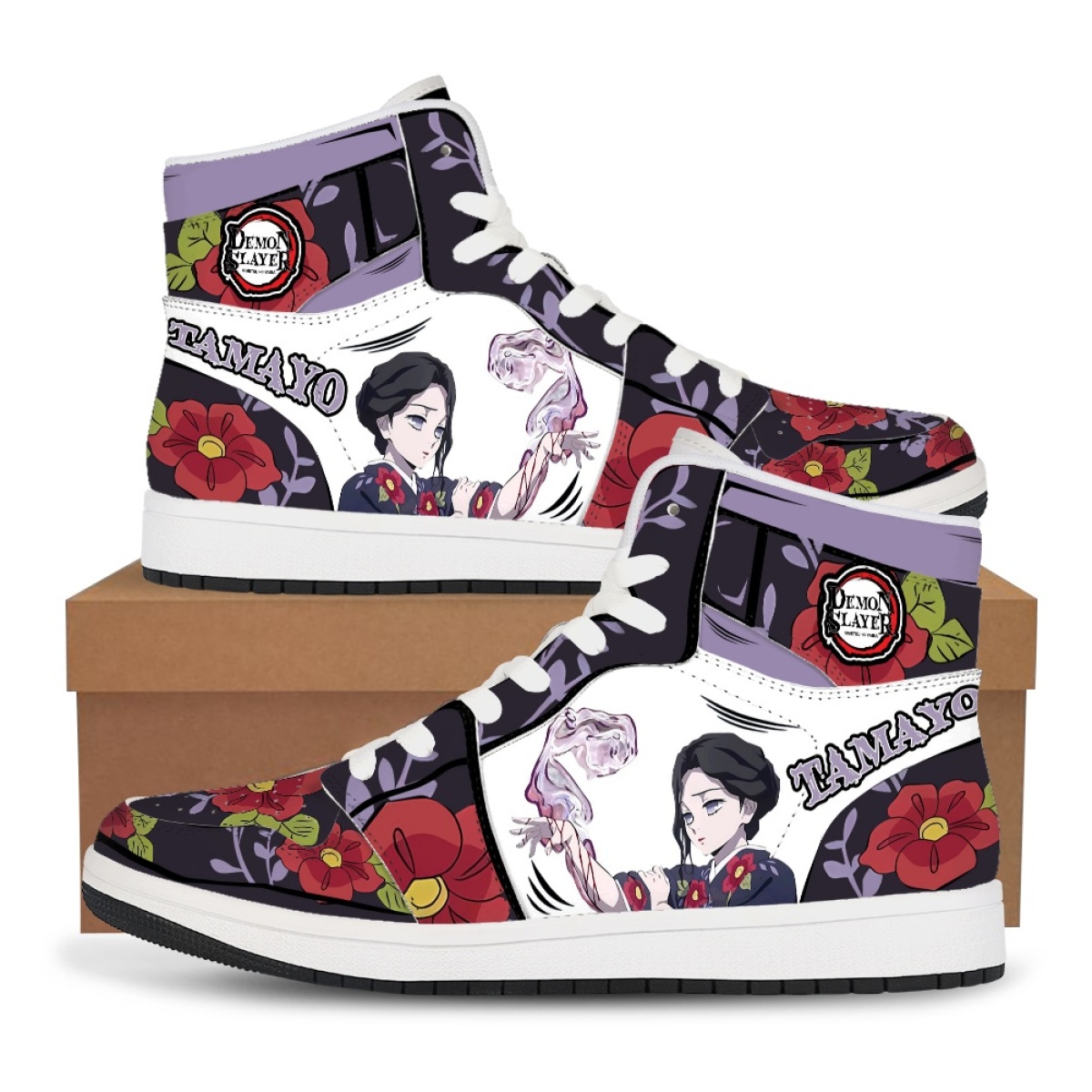 Anime Cosplay Tanjiro - Sneakers alte a tema anime Demon