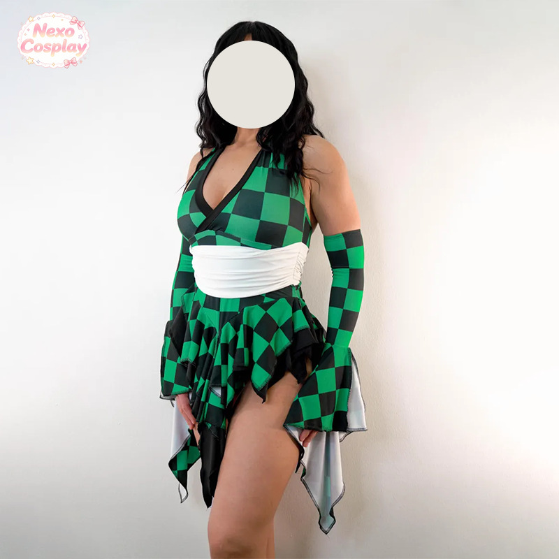 Anime Cosplay Tanjiro - Costume da Cosplay di Tanjiro Kamado