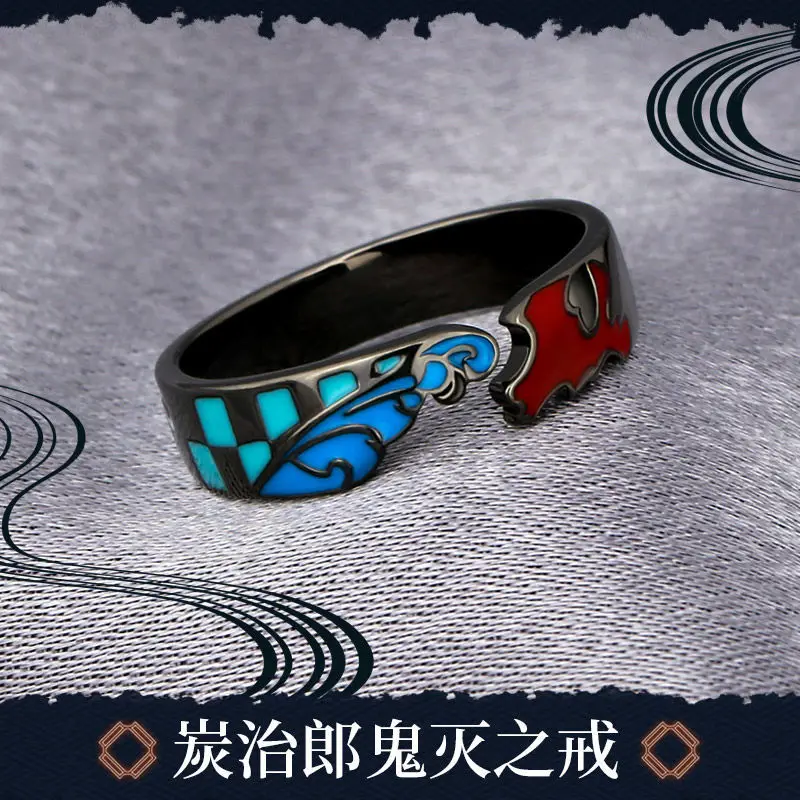 Anime Cosplay Tanjiro - Demon Slayer Kamamon Tanjiro Anello Gioielli