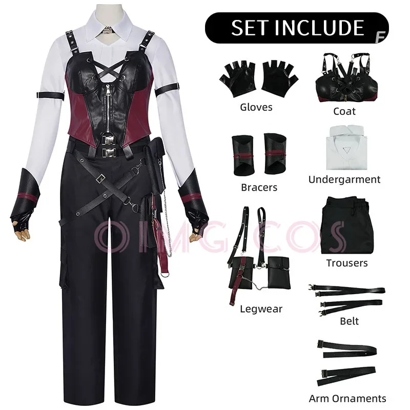 Anime Cosplay Women - Costume Cosplay Deep Space Hunter, Uniforme