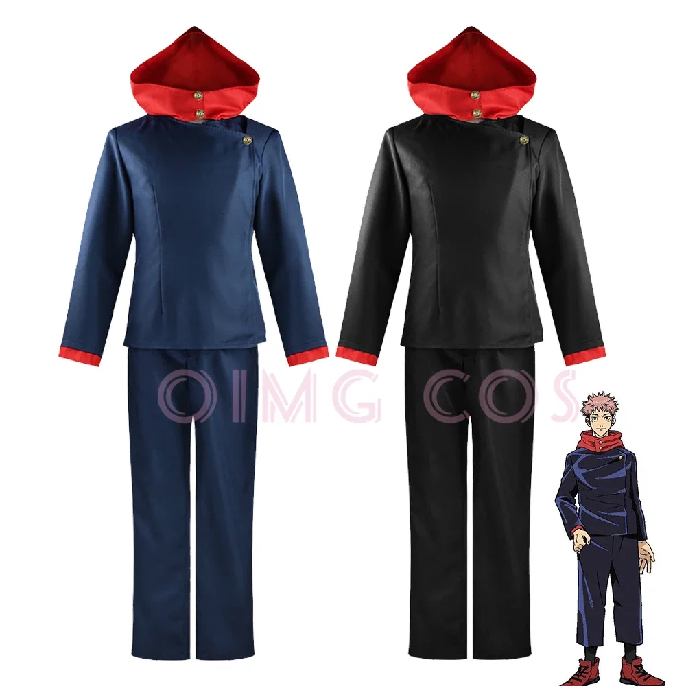 Anime Cosplay Jujutsu - Costume Cosplay di Itadori Yuji, Uniforme