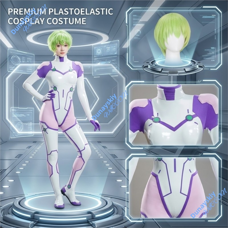 Anime Cosplay Bodysuit - Costume Cosplay Dandadan Vamola Bamora, Abito