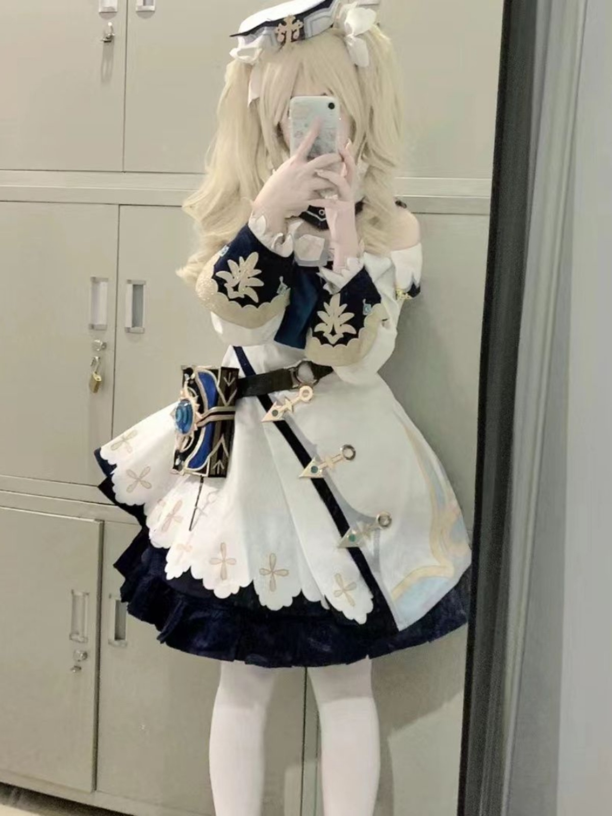 Anime Cosplay Little Girl - Costume Cosplay Genshin Impact Set Completo,