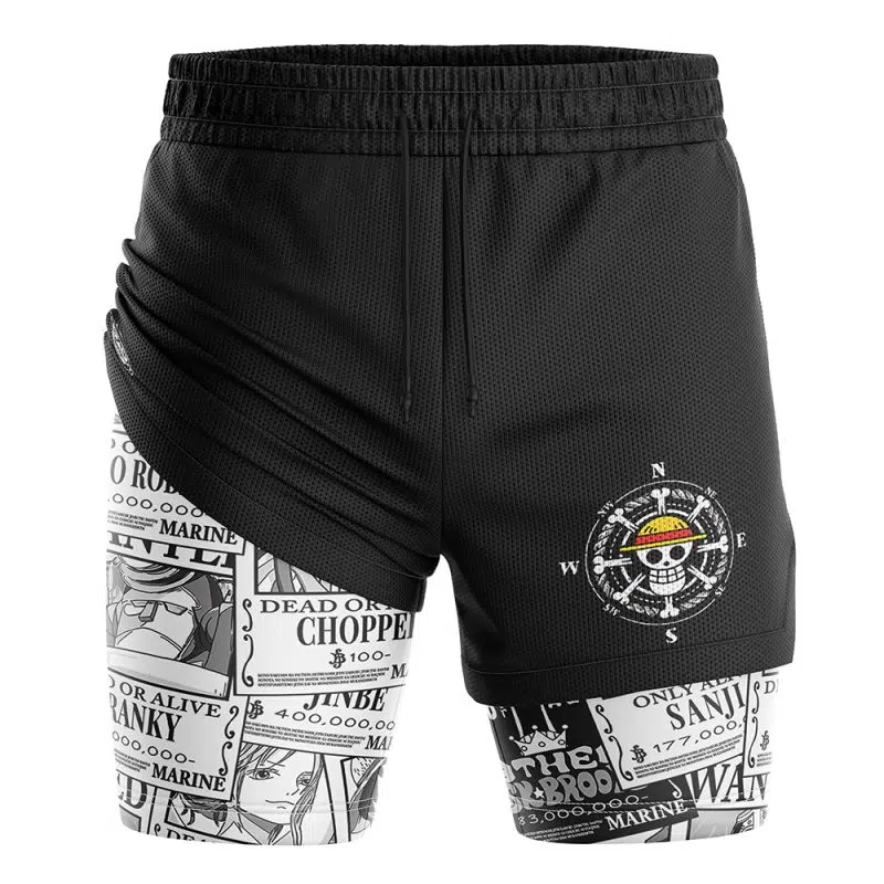 Quick Anime Cosplay - Pantaloncini da uomo One Piece 2026