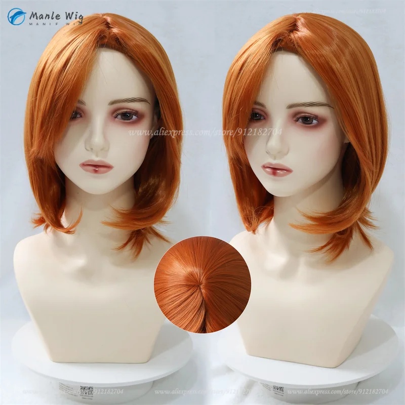 3,v;5'h\8/Parrucca cosplay Ryu - Anime Cosplay Orange Hair recensione e prezzo