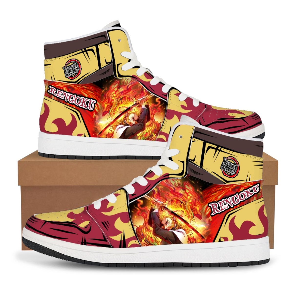 Sneakers alte a tema anime Dem - Anime Cosplay Tanjiro recensione e prezzo