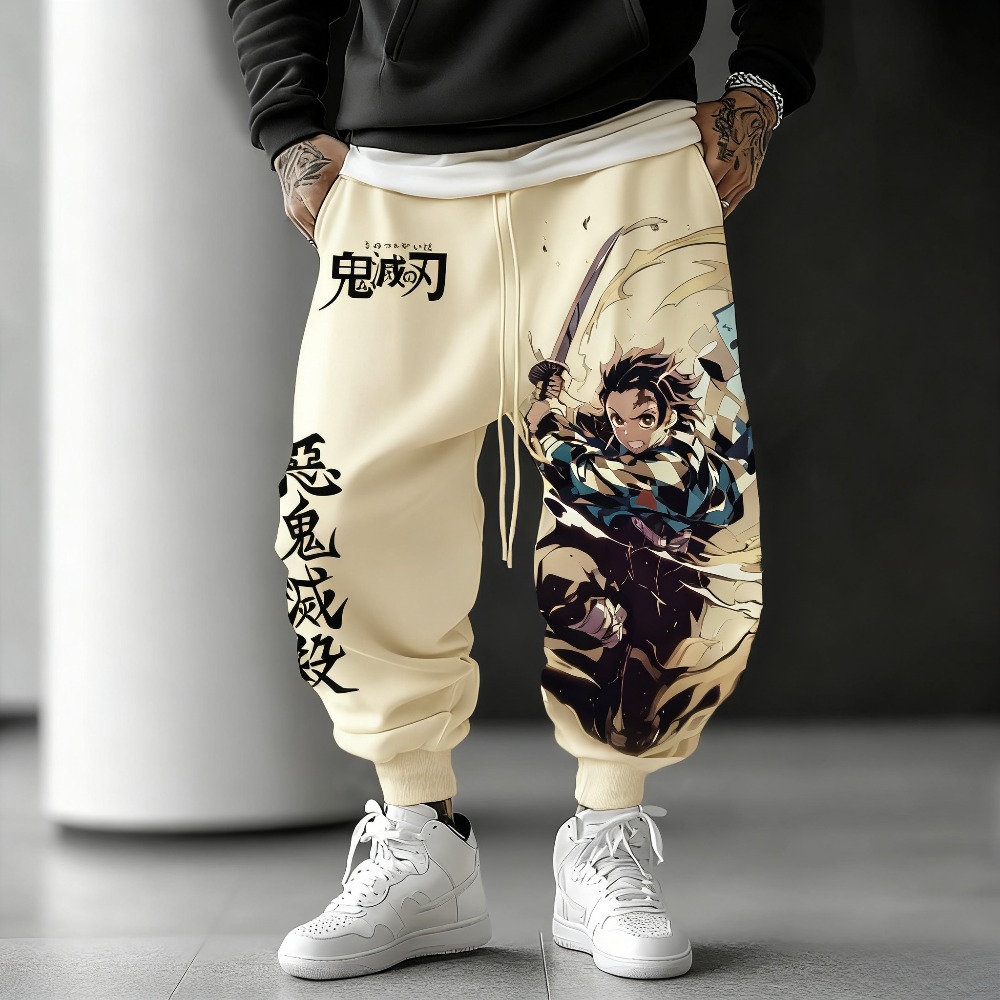 Pantaloni Unisex in Puro Coton - Anime Cosplay Tanjiro recensione e prezzo