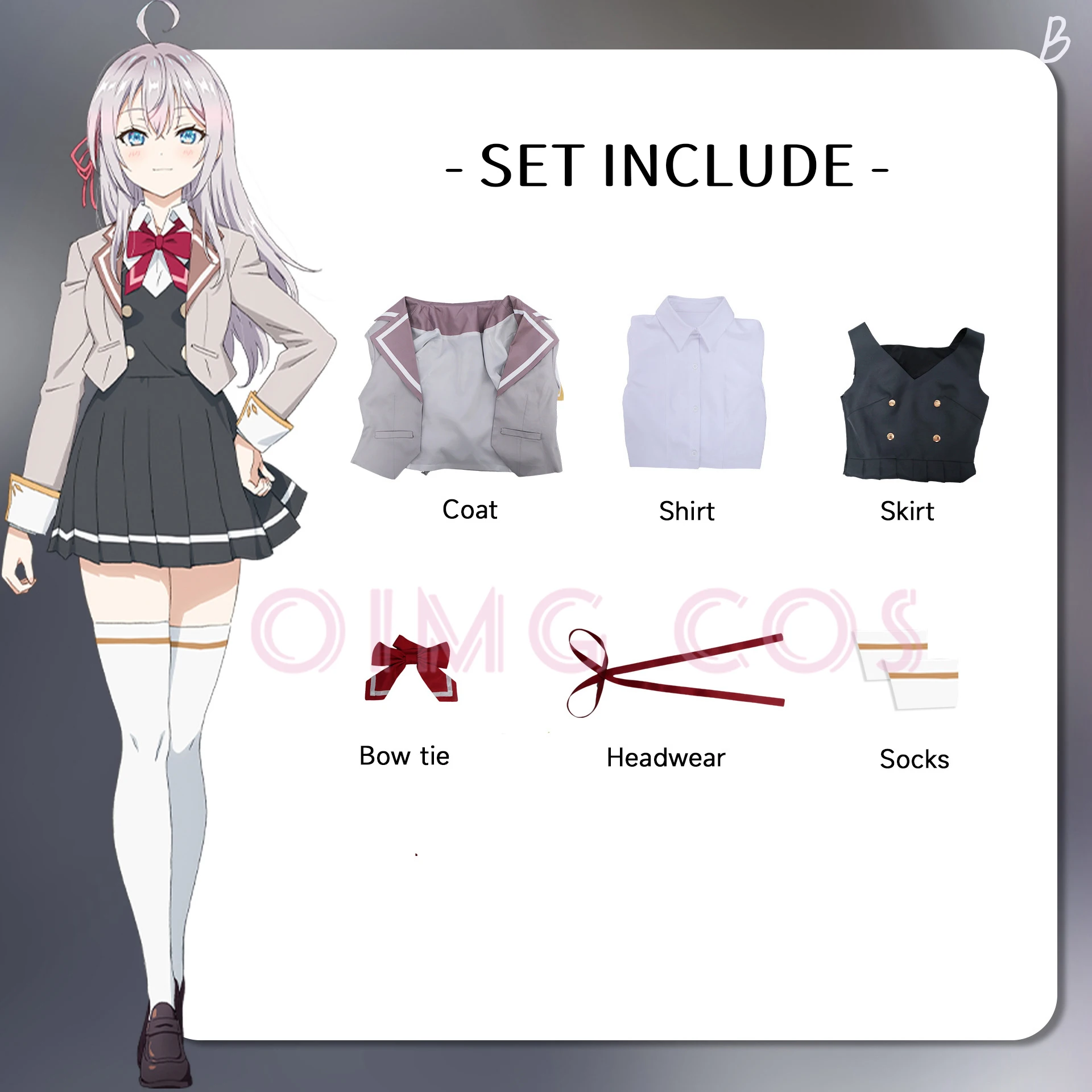 Costume Cosplay di Alya, 