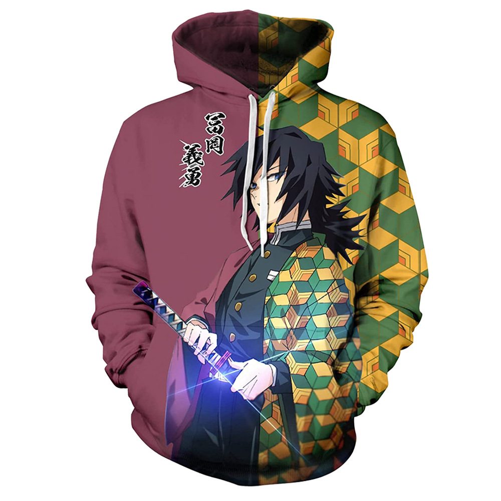 Felpa con cappuccio 3D a tema  - Anime Cosplay Tanjiro recensione e prezzo