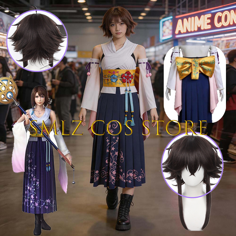 Costume Cosplay Smlz FFX Yuna  - Anime Cosplay Women recensione e prezzo