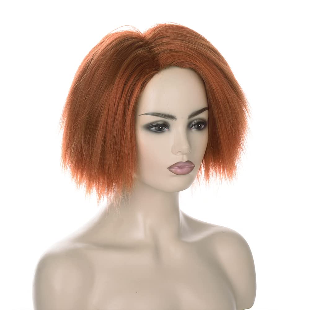Parrucca Corta Arancione Marro - Anime Cosplay Orange Hair recensione e prezzo