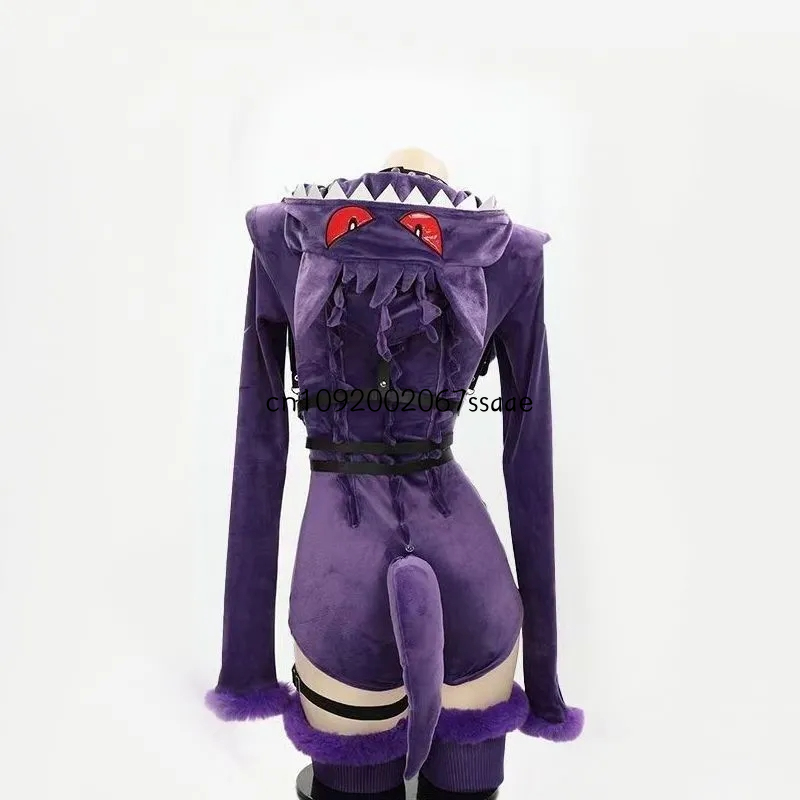 Costume Cosplay Anime Gengar,  - Anime Cosplay Bodysuit recensione e prezzo