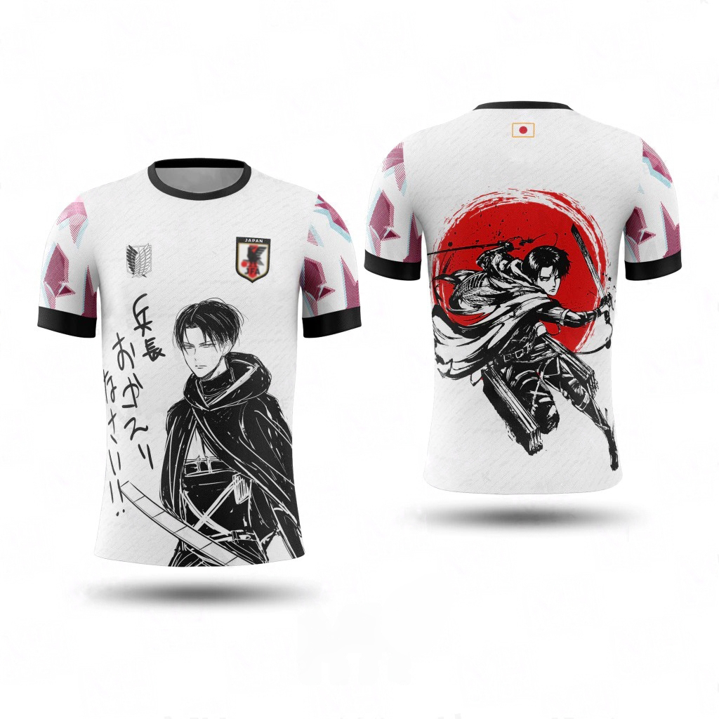 Maglia da Calcio Bandai Levi A - Quick Anime Cosplay recensione e prezzo
