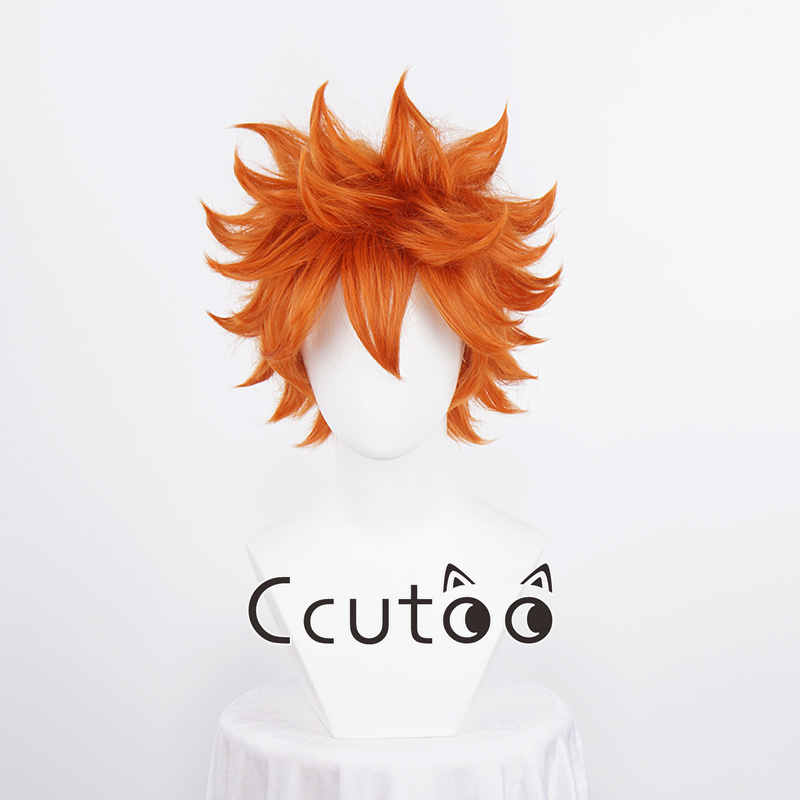 Nuova parrucca per cosplay di  - Anime Cosplay Orange Hair recensione e prezzo