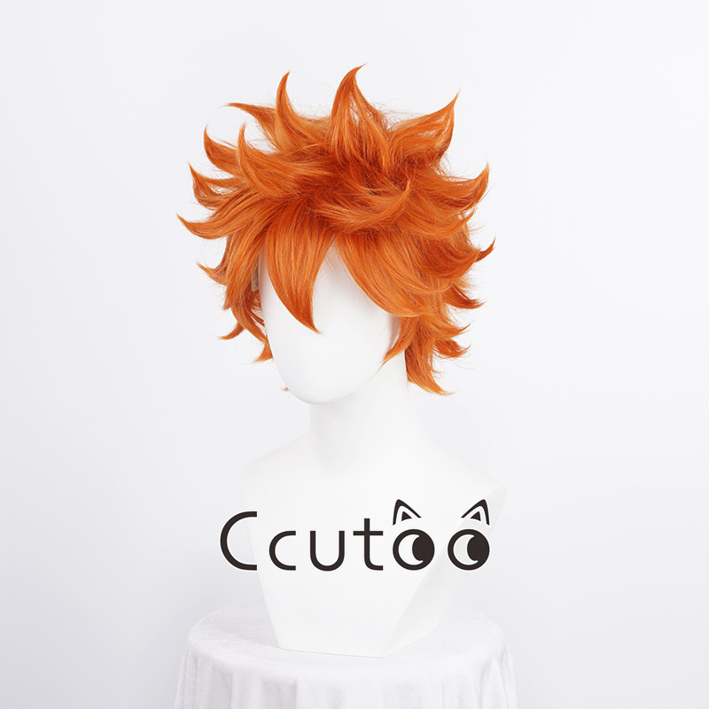 Nuova parrucca per cosplay di  - Anime Cosplay Orange Hair recensione e prezzo