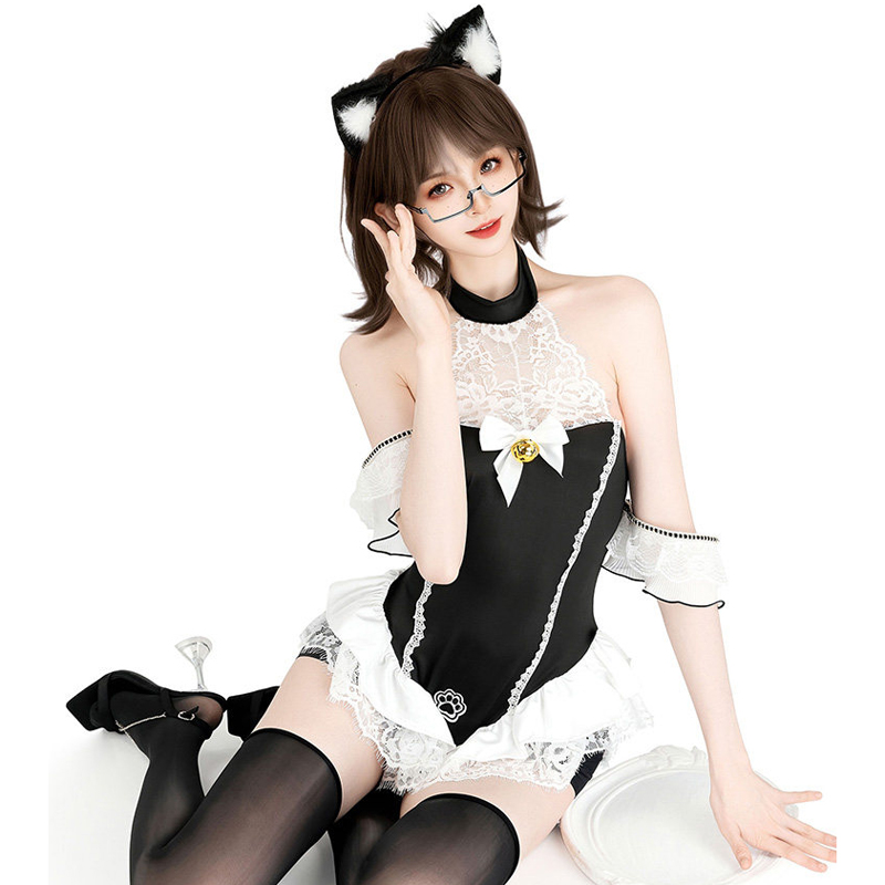 AniLV Costume da Cameriera con - Anime Cosplay Bodysuit recensione e prezzo