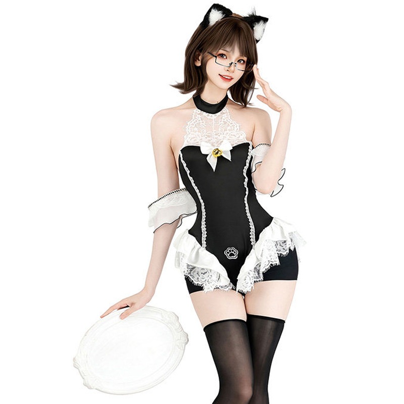 AniLV Costume da Cameriera con - Anime Cosplay Bodysuit recensione e prezzo